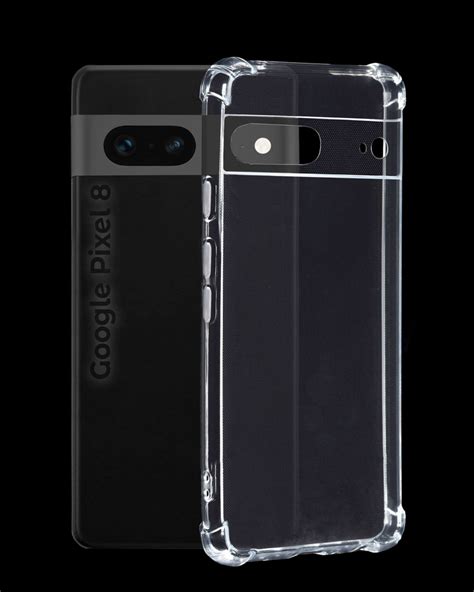 Чехол для смартфона Google Pixel 8 силиконовый противоударный с защитой ...