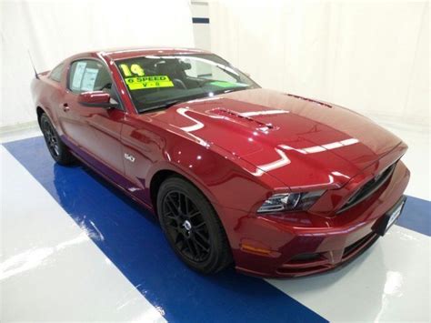 2014 Ford Mustang Gt Premium 9964 Miles Ruby Red Metallic Tinted