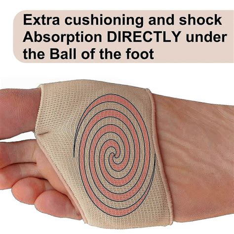 Metatarsal Gel Protector Cushion Pads - Relieve Ball Of Foot Pain