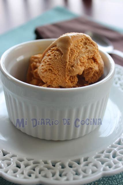 Helado De Manjar Mi Diario De Cocina