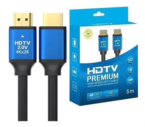 Cable Hdmi K Ultra Hd D Hz P Premium Metros Cuotas Sin