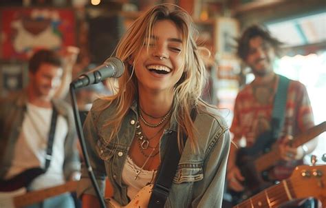 female singing  images    freepik