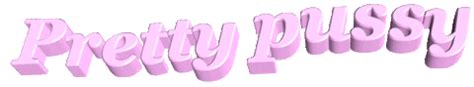 Pretty Pussy Sticker By AnimatedText