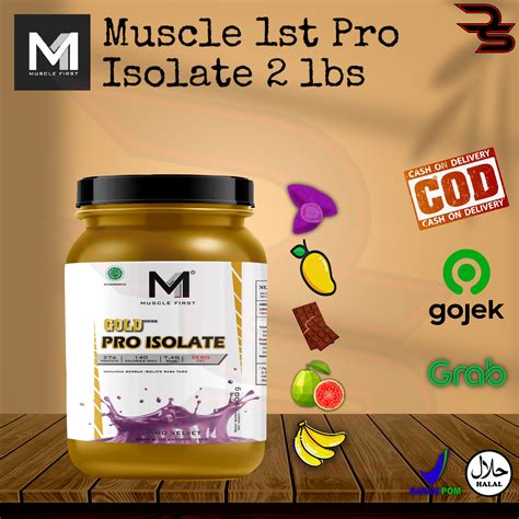 M Muscle First Gold Series Pro Isolate Lbs Lazada Indonesia