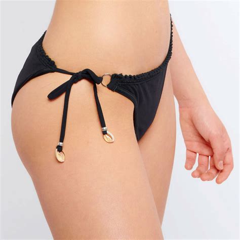 Culotte Bikini Noir Banana Moon Lemon Curve