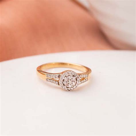 Buy Citric Sparkle Diamond Ring Online | CaratLane