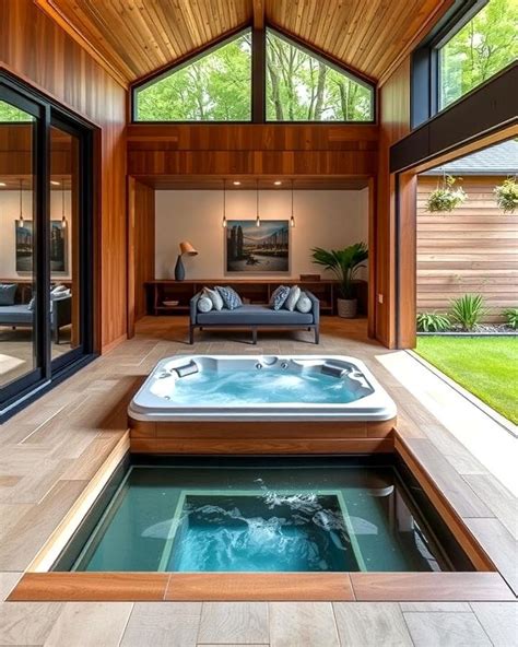 Sunken Hot Tub Ideas For Relaxing Outdoor Spaces