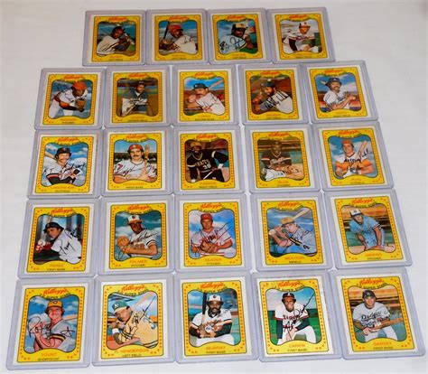 Lot Kellogg S D Super Stars Lot Of Baseball Cards