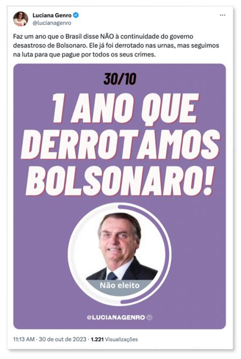 Derrota De Bolsonaro Em 2022 Vira Meme Nas Redes Sociais Por Poder360