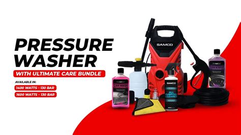 Samco High Pressure Washer And Cleaner 110bar And 130bar With Ultimate