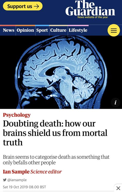 I wonder if this study explains why our friends and family can outright