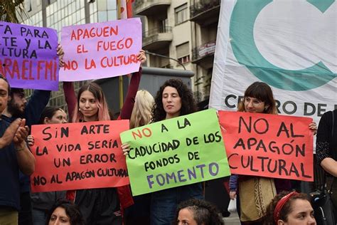 El reclamo por los fondos para la cultura volvió a hacerse oír frente