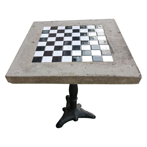 Murano Glass Tile Game Table With Inset Marble Chess Board At 1stdibs