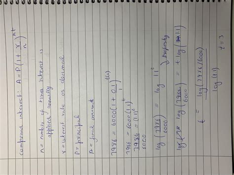 calculate the time in which ₹6000 will amount to ₹7986 at 10% compound