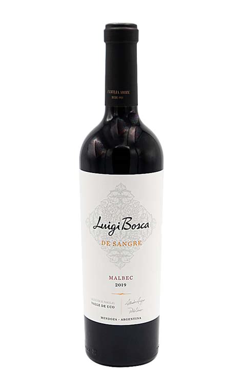 Luigi Bosca de Sangre Malbec Valle de Uco La Cofradía de los Vinos