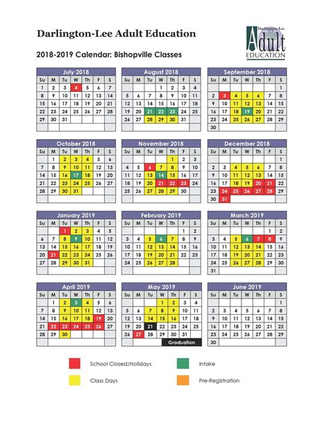 Kershaw County Calendar - CountyCalendars.net