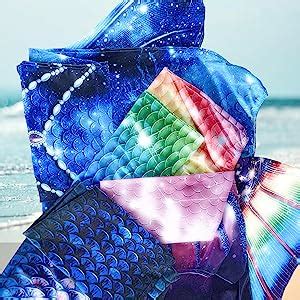 Pyjacos meerjungfrauenflosse mädchen Badeanzug Meerjungfrau Flosse Bademode mit Bikini Set und