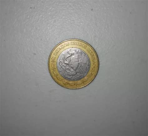 Moneda Conmemorativa De Octavio Paz 20 Pesos Año 2000 en venta en