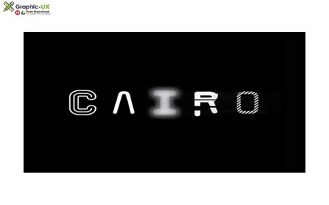 Cairo Font Family – GraphicUX