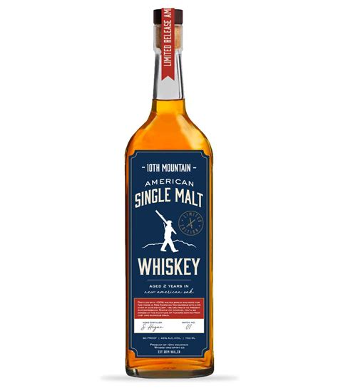 10th Mountain American Single Malt Whiskey - 750ML – RackHouse