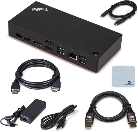Lenovo Thinkpad Universal Usb C Dock 40ay0090 Sovvydign Hdmi Cable Sovvydign