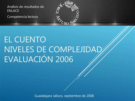 El Cuento Niveles De Complejida PPT