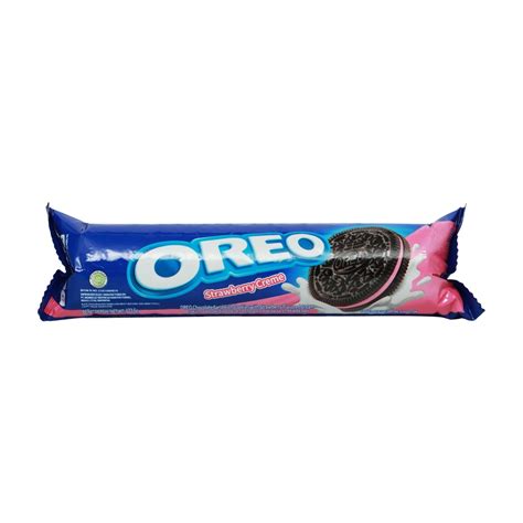 oreo biscuit strawberry creme   whim