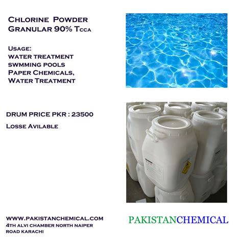 Chlorine Granule Swimming Pool Chlorine Pakistan Chemical