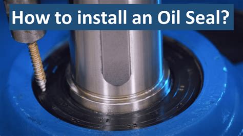 How To Install Oil Seal By CV Technik CV Technik Oil Seals