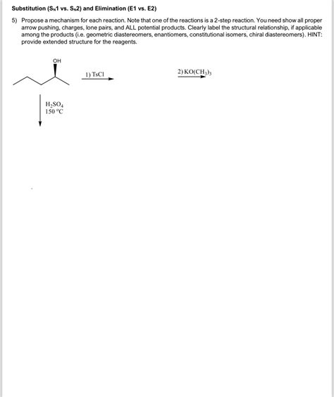 Sn1 Vs Sn2 Reactions 5