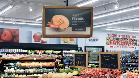 Digital Signage For Grocery Stores And Supermarkets Nexsigns