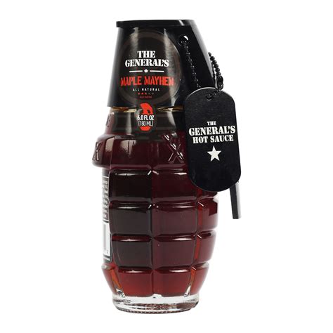 The General S Hot Sauce Maple Mayhem Ml Online At Best Price Lulu Uae