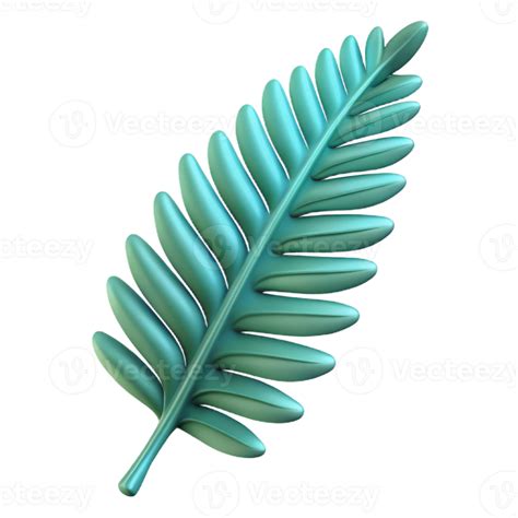 magnificent modern A single, unfurled fern leaf, its delicate structure