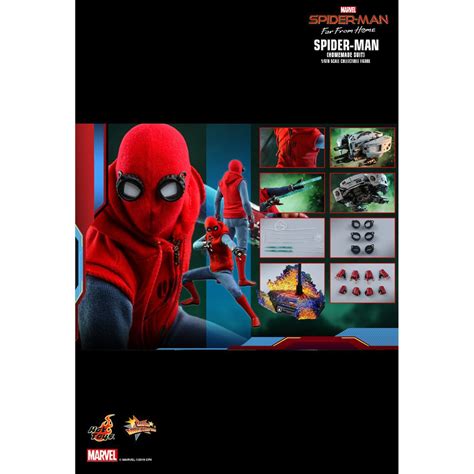 ฟกเกอร ของสะสม Hot Toys MMS552 Spider Man Far From Home 1 6 Spider