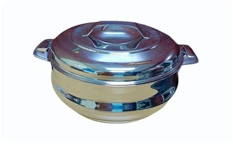 1 Litre Stainless Steel Double Walled Hot Pot For Home Size 7 Inch At 735 Piece In Madurai