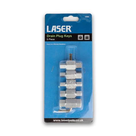 Laser Drain Plug Keys 5 piece - Ballina Motor Care