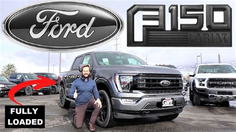 2023 Ford F 150 Lariat Black Appearance This Is The F 150 To Buy YouTube