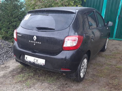 Замена щеток стеклоочистителя (продолжение) — Renault Sandero 2G, 1,6 л ...