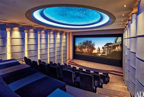 Contemporary Modern Home Theaters Homes Of The Rich