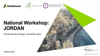 Virtual national workshop in Jordan: looking back and looking ahead