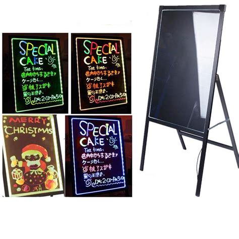 Светодиодная доска для рисования FLUORECENT BOARD WITH STAND 50*70 на ...