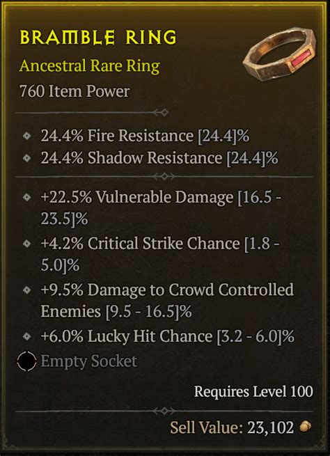 Ring With Lucky Hit Crit Chance Vul Dmg Topic D Jsp