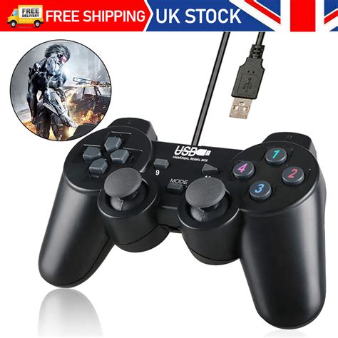 USB Wired Game Controller Gamepad Joystick Joypad for Laptop PC ...