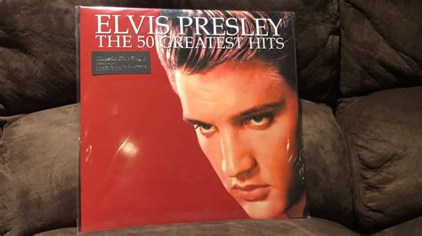 Elvis Presley 50 Greatest Hits Music On Vinyl 3 Lp Record Set The King