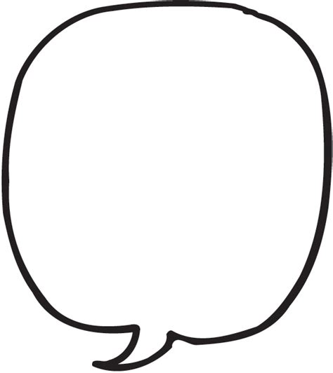 Speech Bubble Template With Lines - ClipArt Best