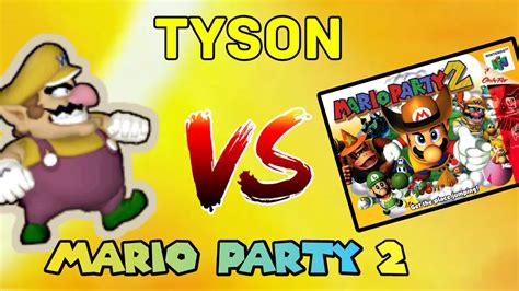 Wiiliketoplay Tyson Vs Mario Party 2 Youtube