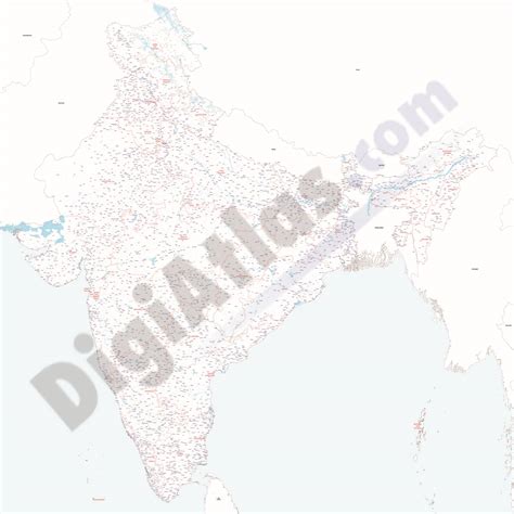 India - city map