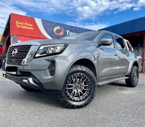 Nissan Navara NP300 D23 Grey Fuel Off Road Rebel 6 D680 Wheel Front