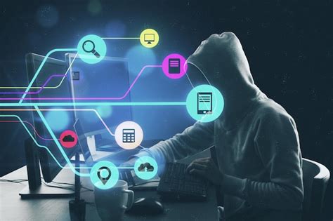 Premium Photo | Social media and malware concept 