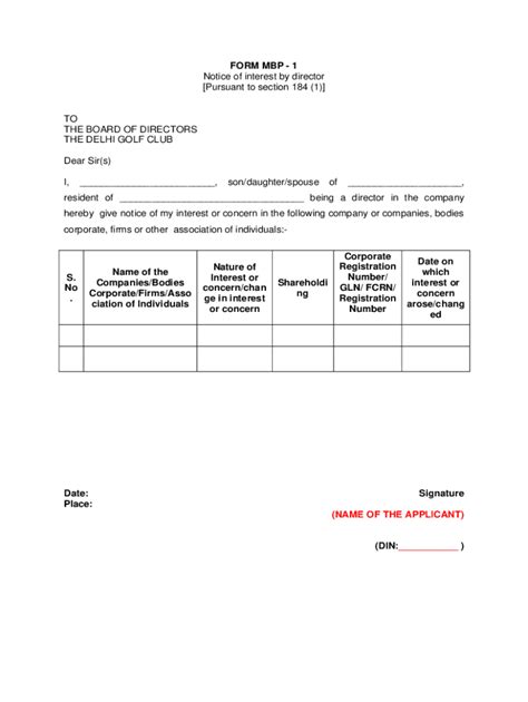 Fillable Online Form Mbp Is Required To File With Roc Fax Email